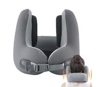 Oreiller Cervical de Voyage - Oreiller Cervical de Sommeil en Mousse Souple pour Voyage,Appui-Tête Ergonomique avec Écouteurs sans Fil pour Trajets Sieste Domicile Studio