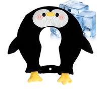 Oreiller cervical en forme de U avec motif d'animaux, eau chaude avec peluche pour l'hiver, pour les douleurs musculaires, pour femmes et, blessures