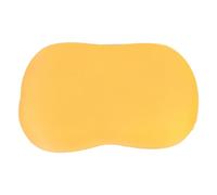 Oreiller cervical en mousse à mémoire de forme, doux comme un ventre de chat, étui amovible, oreiller cervical lavable pour dormir en dortoir et en voyage, matériau en mousse à (Orange)