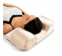 InnovaGoods Oreiller cervical Youthlow – Anti-rides avec housse en satin