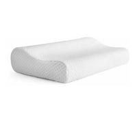 Oreiller cervical mémoire de forme anatomique - Anti-ronflement et soutien cou/épaules/dos