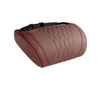 Oreiller Cervical pour Appuie-Tête Auto Mousse À Mémoire De Forme, Retour | Coussin Oreiller Auto Pour Nuque Pour Longs Trajets, Déplacements, Voyages, Sorties Familiales, Be Brun