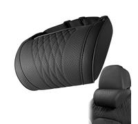 Oreiller Cervical pour Appuie-Tête Auto Mousse À Mémoire De Forme, Retour | Coussin Oreiller Auto Pour Nuque Pour Longs Trajets, Déplacements, Voyages, Sorties Familiales, Be Noir