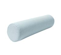 Oreiller Cervical Rond en Mousse à mémoire de Forme, Oreiller Cervical cylindrique avec taie d'oreiller zippée en Lin, Coussin pour accoudoir et Dossier de canapé, traversin de Soutien pour