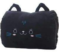 Oreiller Chauffe-mains En Peluche Oreiller De Sieste Rembourrage D'hiver Pour Coussins Chauds Jeté De Sieste Pour Voyage Sieste Hiver École Maison (Chat)