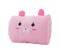 Oreiller Chauffe-mains En Peluche Oreiller De Sieste Rembourrage D'hiver Pour Coussins Chauds Jeté De Sieste Pour Voyage Sieste Hiver École Maison (Lapin)
