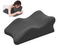 Oreiller compensé de lit, Oreiller de Soutien des Jambes,Oreiller Coin Genou | de Genou Ergonomique et Confortable, Support d'élévation des Jambes, Oreiller Portable pour la Lecture