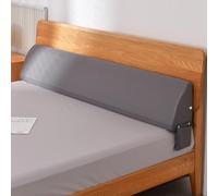 Oreiller Compensé Pour Lit,Cale-Matelas,Avec Poche LatéRale,Housse Amovible,Rembourrage Entre Le Matelas Et La TêTe De Lit,RéGlable En Mousse Haute Densité Pour Dormir Et Lire(Size:137*25*15cm,Color:G