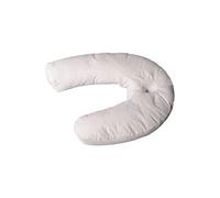 Venteo - Oreiller Confort Max - S'adapte à la position de votre tête et de votre cou, confort et repos absolus, idéal pour les massages Blanc