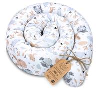 Oreiller Corps Dormeur Latéral 150 cm Coton Long Coussin Ergonomique Respirant Soutien Cou Confort Hiboux