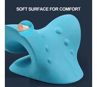 Oreiller Correcteur De Cou Nouveau Design, Oreiller Orthopédique En Latex, Extensible Par Gravité, Colonne Cervicale, Massage Des Vertèbres, Mousse À Mémoire De Forme