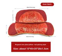 Oreiller D'acupuncture À Herbes Poules Pour La Maison Avec Pièces Démontables Nouveau Modèle En Forme D'éllipse En Herbes Poules Purtes Oreiller Rond En Herbes Poules Pour Le Soutien Du Cou Couleur Ro