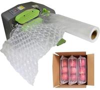 Oreiller d'air tampon, machine à coussin d'air portable, volume d'air de 12 m/min et température réglable, multifonction pour la logistique, express, entrepôt