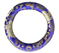 Oreiller D'anneau de Coussin de Bol Chantant Tibétain de 7 `` pour L'artisanat de Décoration Intérieure, Violet