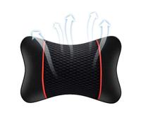 Oreiller d'appui-tête de voiture - Coussin de soutien du cou élastique et respirant | Oreiller ergonomique de repos cervical de | Coussin de tête de siège de voiture réglable | pour conduire un