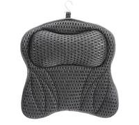 Oreiller De Bain Antidérapant 6 Ventouses Design Papillon Ergonomique Pour Le Cou Relaxant Avec Ventouses