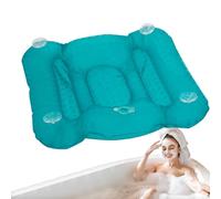 Oreiller De Bain | Oreiller de Bain Gonflable pour Le Corps,Coussin de Bain Ergonomique à Ventouses pour Adulte, Tapis Corporel pour Baignoire Profonde
