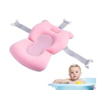 Oreiller De Bain Pour Baignoire Bebe, Coussin De Bain Bebe Baignoire Pour Bébé, Support uni-versel, transats, Coussin Baignoire Confortable Et Antidérapant, Matelas Doux Pour La Peau, 0 À 36 Mois