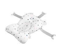 Oreiller De Bain Réglable - Tat De Support Pour Bébé Avec 3 Courroies De Sécurité, Conception Pliable | Coussin De Bain Confortable Pour Les Nourrissons Et Les Nouveau-nés Avec Un Maillage Antidérapan