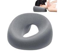 Oreiller de berceau de massage pour le visage - Support de tête ergonomique, coussin de repos du visage en mousse à mémoire de forme respirante | 26x6x13 cm tissu doux Spa Salon thérapie corporelle co