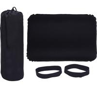 Oreiller de camping Structure de valve d'air à double couche agrandie épaissie portable automatique gonflable pour le voyage