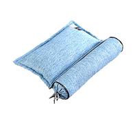 Oreiller de cou de sarrasin biologique, oreiller de sarrasin ferme réglable traversin pour le cou pour soulager la douleur dormir rond soutien oreillers cervicaux oreiller Sobakawa (Couleur : K)