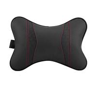 Oreiller de Cou de Voiture Respirant, Akozon Coussin de Siège de Voiture Repose-tête Appuie-tête Support de Coussin D'oreiller de Repos de Cou pour la Conduite de Siège D'auto Voyage(le noir)