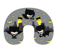 Oreiller de cou - MARVEL - Batman - 26 cm - Polyester - Gris/Noir/Jaune