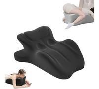 Oreiller de Couple for l'intimité et Le Soutien - Cale en Mousse à mémoire de Forme à 27° - Position Parfaite instantanément,Confort Multi-Positions for s'asseoir, s'allonger, au lit(Black)