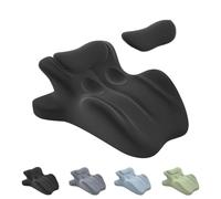 Oreiller de couple - Oreiller d'intimité pour couple - Soutien ergonomique de la posture pour la colonne vertébrale - Oreiller de lit multifonction - Position parfaite à 27° pour toutes les postures
