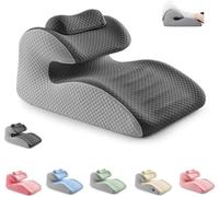 Oreiller de couple pour l'intimité, coussin de soutien lombaire en mousse à mémoire de forme, oreiller d'amour pour l'intimité, ergonomique pour jeu d'adulte, pour soutenir (A)