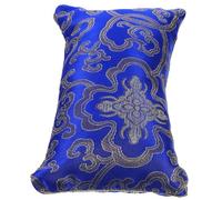 Oreiller de Diagnostic du Pouls Bleu en Coton, Outil | Réutilisable, Respirant et Rembourrage Souple, Format Portable, Usage en Cabinet Chinois Couleur Aléatoire