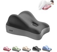 Oreiller de Fesses for Couples, Design Plat, Oreiller Couple for l’intimité | Mousse à mémoire de forme, récupère après impact, fournit un soutien intime, meilleure option(Dark grey)