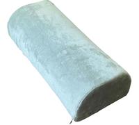 Oreiller de Genou, Oreiller Semi-Rouleau En Mousse À Mémoire de Forme, Oreillers de Jambe, Oreiller de Soutien Lombaire, Traversin Demi-Lune pour Jambes, Genoux, Bas Du Dos, Tête(06,18x10x4in/45x25x10