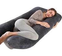 Oreiller De Grossesse Oreiller D'allaitement 101¿ Peluche Molle Öko-Tex Tres Bon Oreiller Latéral Avec Couverture Lavable Supports Dos, Estomac Développé