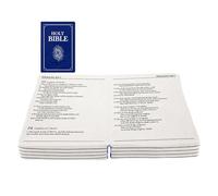 Oreiller de la Bible, Oreiller de la Sainte Bible, Forme de Livre Oreiller Rempli, Jouet en Peluche en Forme de Livre Oreiller Biblique, Oreiller avec Verso Biblique en Forme de Livre, Oreiller