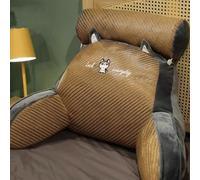 Oreiller de lecture ergonomique avec bras et tour de cou - Dossier de lit multi-âge pour la télévision, les jeux et la relaxation