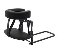 Oreiller de lit de massage portable face vers le bas avec suspension réglable et repose-bras, appui-tête avec cadre en alliage pour la récupération post-chirurgie oculaire, traitements du visage