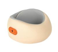 Oreiller de massage chauffant double mode portable confortable pour la relaxation des épaules pendant les voyages Massage vibrant du cou Coussin chauffant vibrant pour le cou