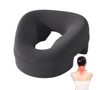 Oreiller de massage face contre terre | Oreiller pour dormir sur le ventre, Oreiller pour vitrectomie, chirurgie rétinienne, Mousse à mémoire de forme en M, Appui-tête pour table de massage, Oreiller