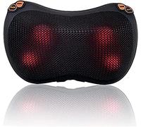 Oreiller de massage pour la nuque, oreiller de massage Shiatsu, masseur électrique Shiatsu pour les épaules avec fonction chauffante pour soulager les douleurs musculaires du haut et du bas