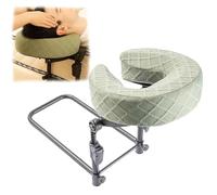 Oreiller de massage réglable, repose-tête portable pour salon, face vers le bas après une chirurgie oculaire, pour la plupart des tables