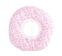 Oreiller de Perçage, Oreille d'Oreille Oreilleur Oreiller Coton Pression d'inflammation Mendon Relief Gardée Piercing Piercer pour les Dormeurs Latéraux 12,6 Pouces (Rose clair en forme de coeur)