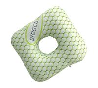 Oreiller de Perçage pour Dormeurs Latéraux - Coussin Ergonomique en Mousse à Mémoire de Forme,Oreiller de Protection 28x28x7 cm - pour Voiture Bureau Salle de Sport Sieste Voyage Maison Lit Avion