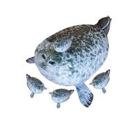 Oreiller De Phoque En Peluche - Peluche Douce Et Potelée En Forme De Phoque | Oreiller Animal Doux Pour La Peau Pour Garçons Et Filles, Chambre D'enfant, Salle De Jeux, Maison, Bureau, Lit, Canapé