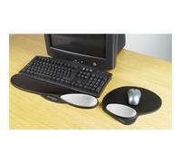 Oreiller de poignet Kensington - Tapis de souris avec repose-poignets Noir G