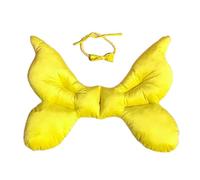 Oreiller de pose en forme de papillon pour bébé avec bandeau - Accessoires de photographie pour nouveau-né