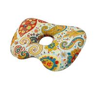 Oreiller de Protection d'oreille - Tissu en Coton PP, Donut - en Forme de O, pillo de Boucles d'oreilles | Coussin de Soutien 550 g, Trou Central à Lent pour améliorer la qualité du Sommeil