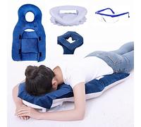 Oreiller de récupération post-vitrectomie et guérison des trous maculaires - Support réversible face vers le bas avec support réglable - Aide essentielle pour la récupération chirurgicale oculaire