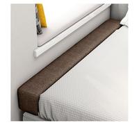 Oreiller de remplissage de matelas d'hôtel, protection de tête de lit, connecteur d'extension de lit double, accessoire de chambre familiale (café, 200 x 10 x 30 cm)